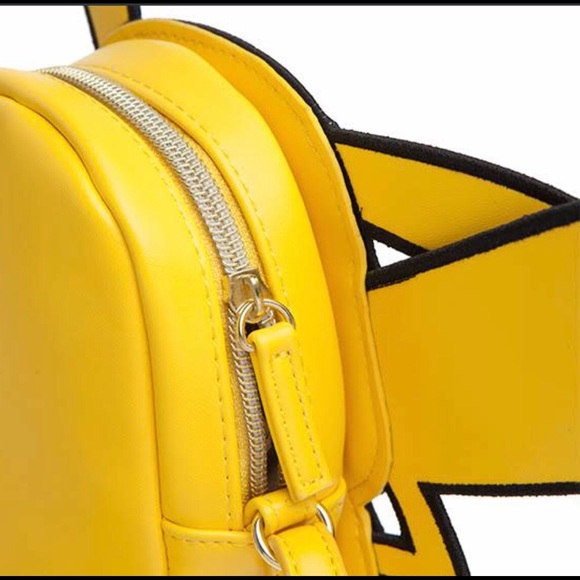 Pikachu Crossbody Bag Purse Vegan Leather - Picture 2 of 8